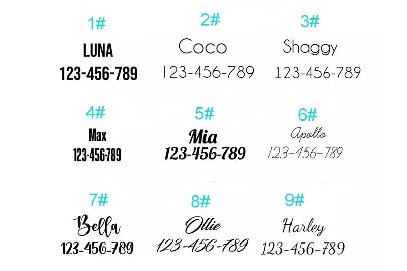 Unique Printing Pet Collar Dog Leash Dog Accessories For Pitbull Bull Terrier Rottweiler Free Engraved Collars Flannelette 10