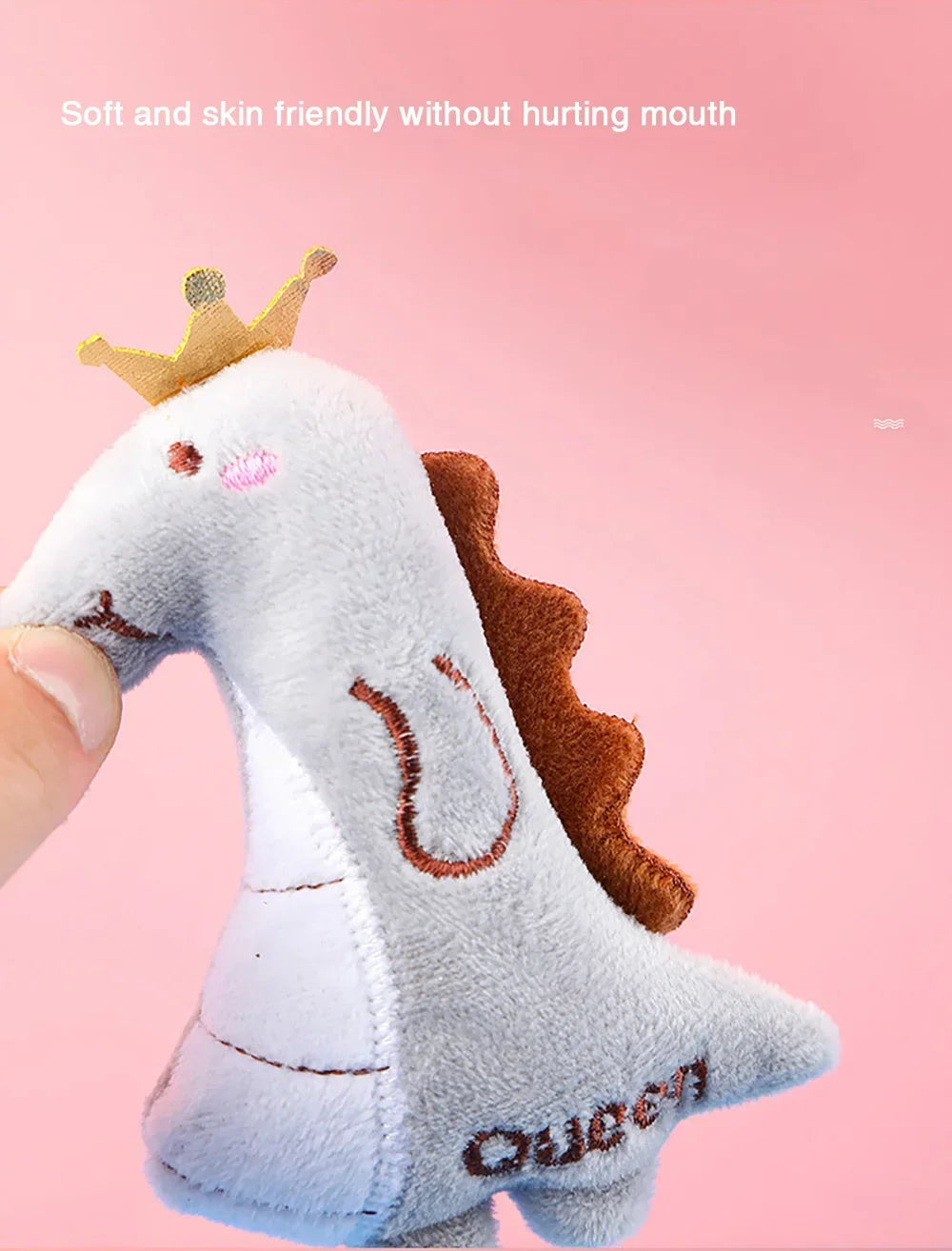 Cats Supplies for Cute Cat Toys Puppy Kitten Teeth Grinding Cat Plush Thumb Pillow Protect Mouth Pet Accessories